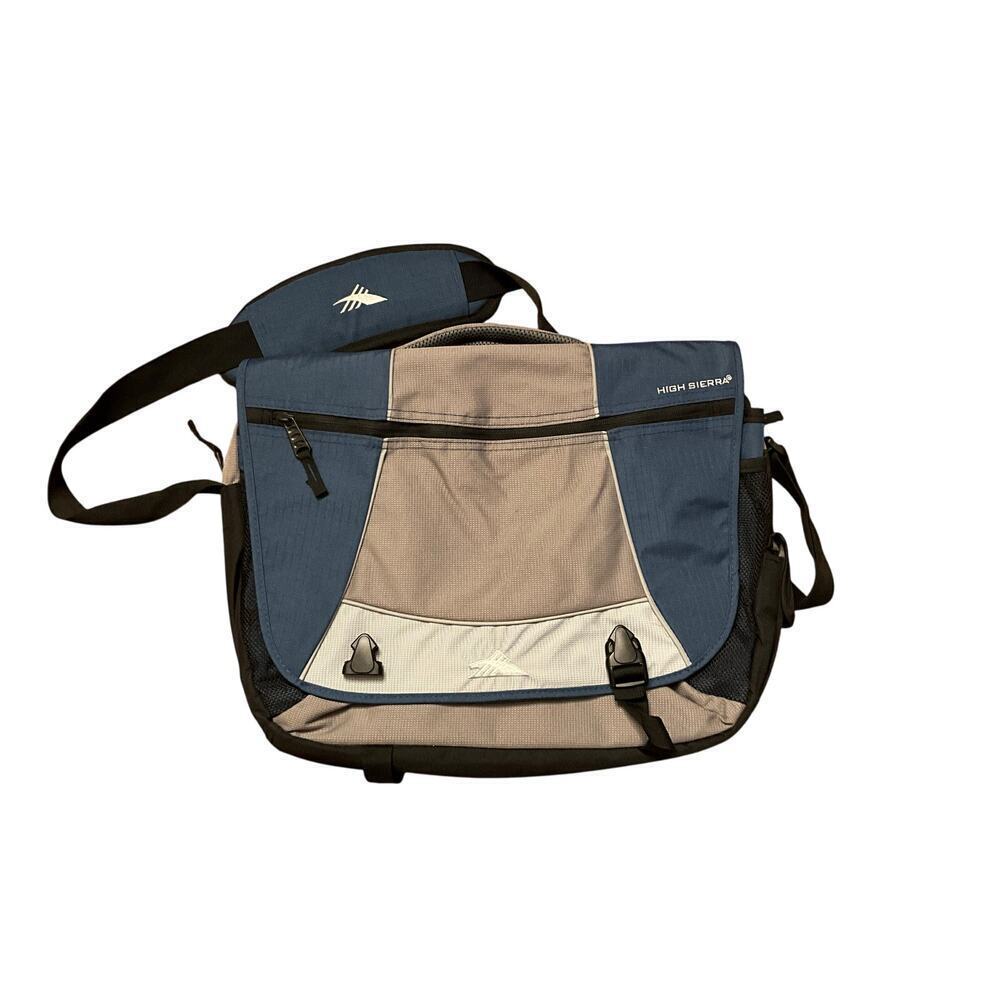 High Siera Blue Bookbags Laptop Messenger Bag
